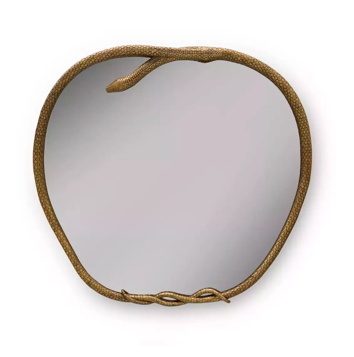 Serpentine appelvormige spiegel