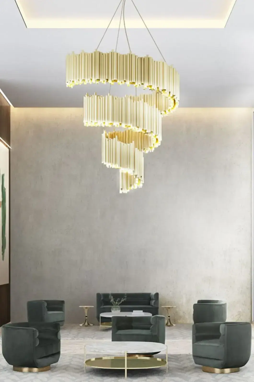 Harmony spiraal kroonluchter