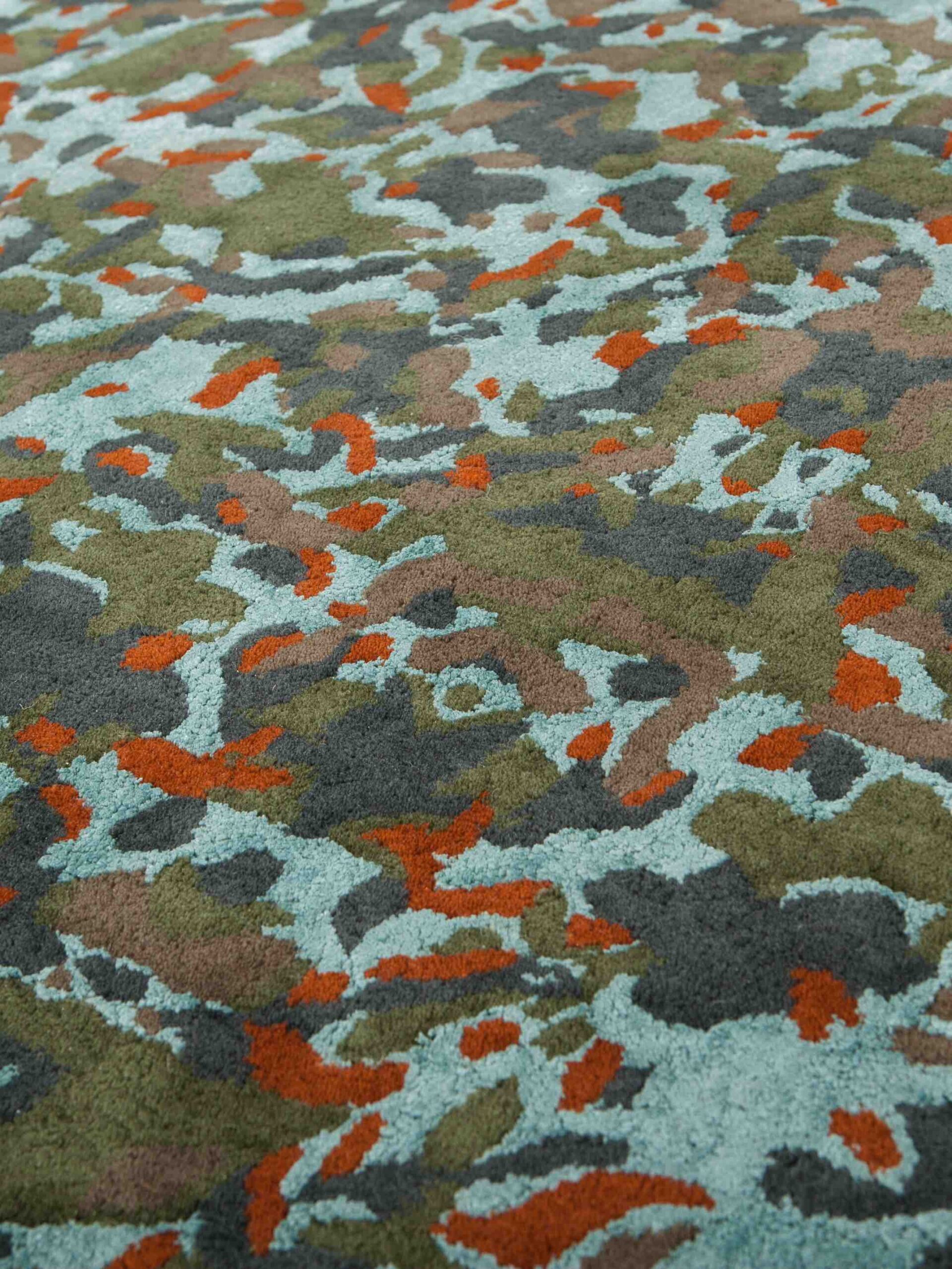Camouflage micro vloerkleed