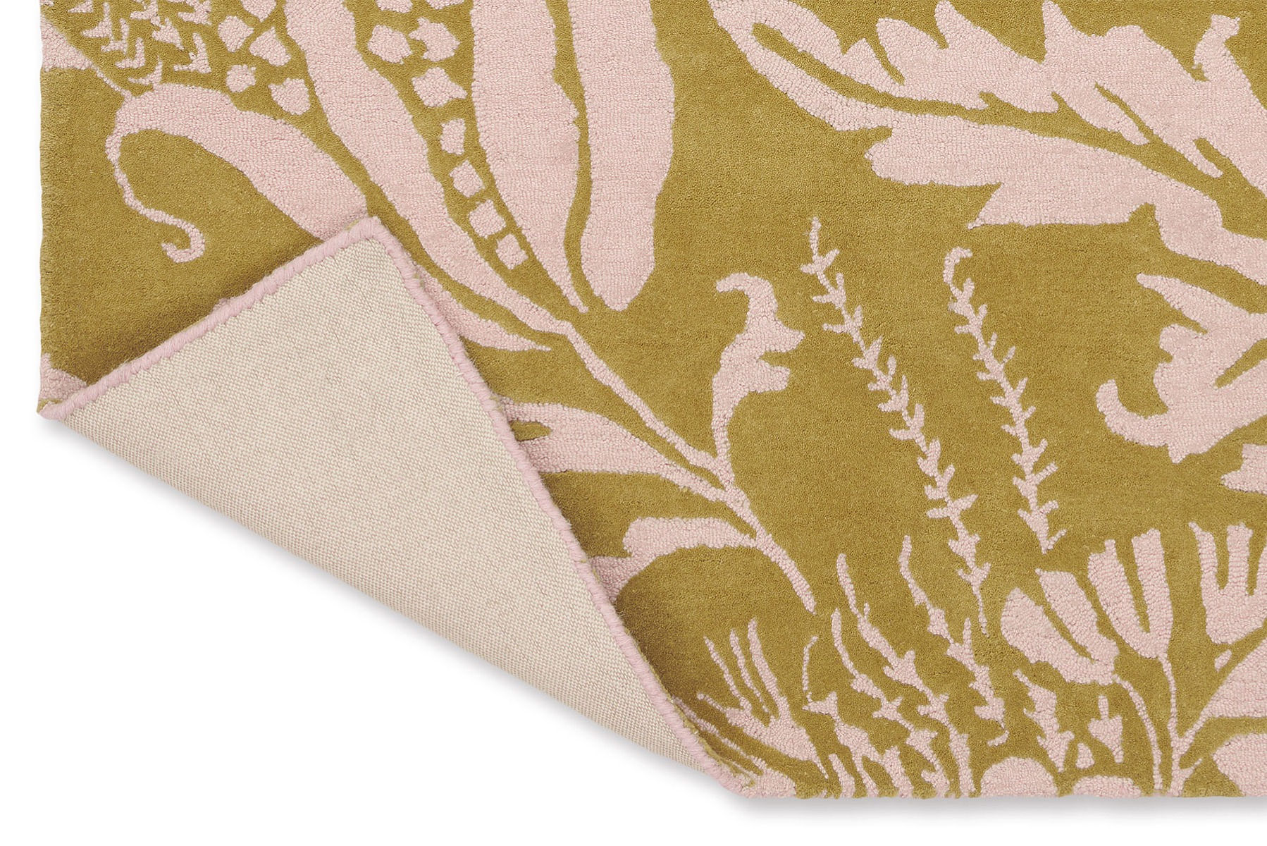 Baroque geel tapijt | Maat: 200 × 280 cm