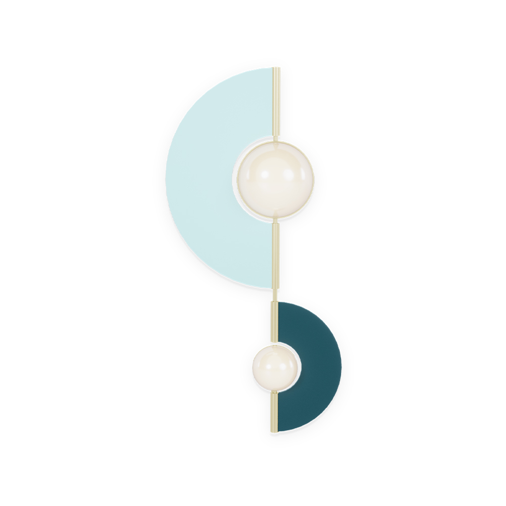 Whirl wandlamp
