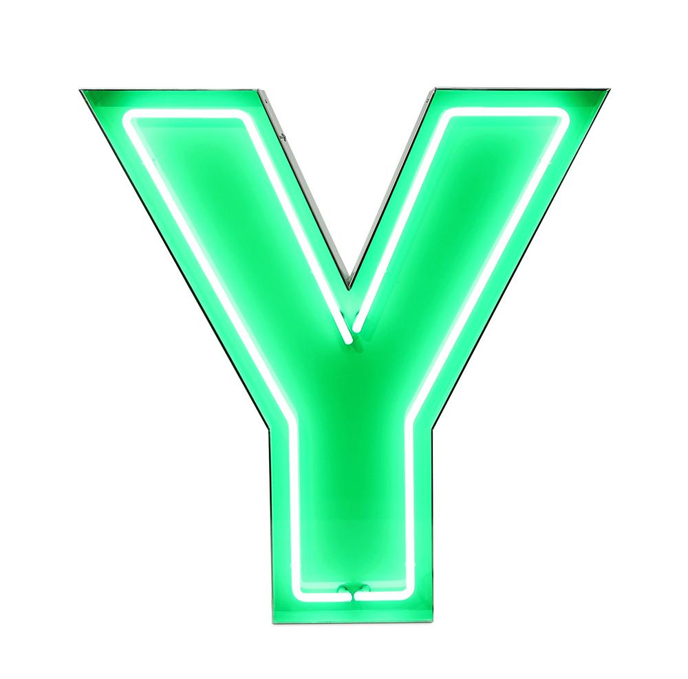 Youthful Letter Y lamp