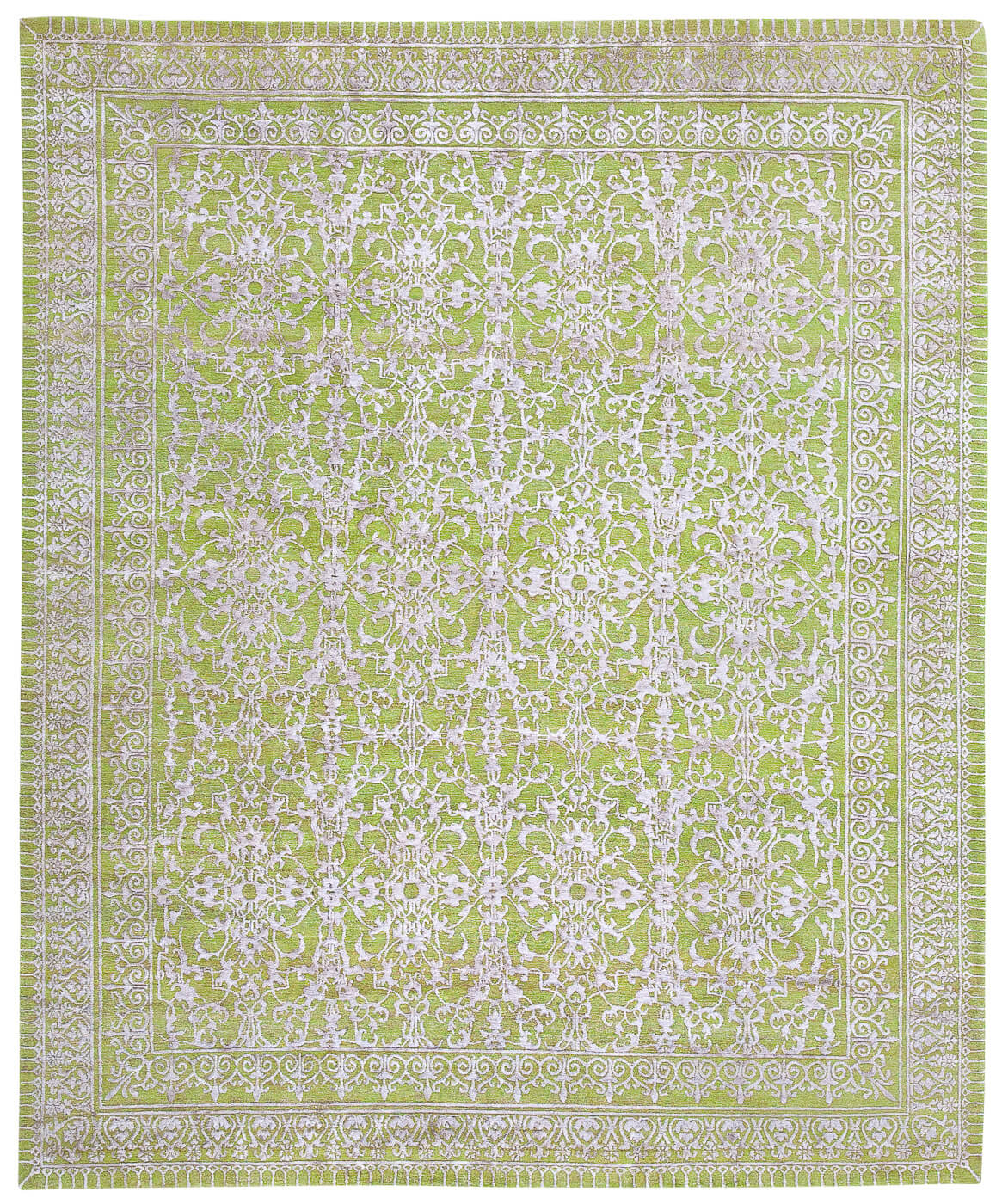 Ferrara groen vloerkleed