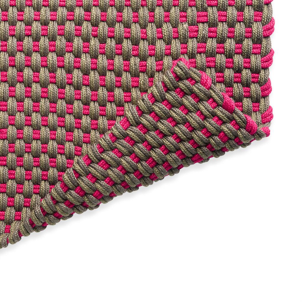 Lace tri-colore outdoor tapijt | Maat: 140 × 200 cm