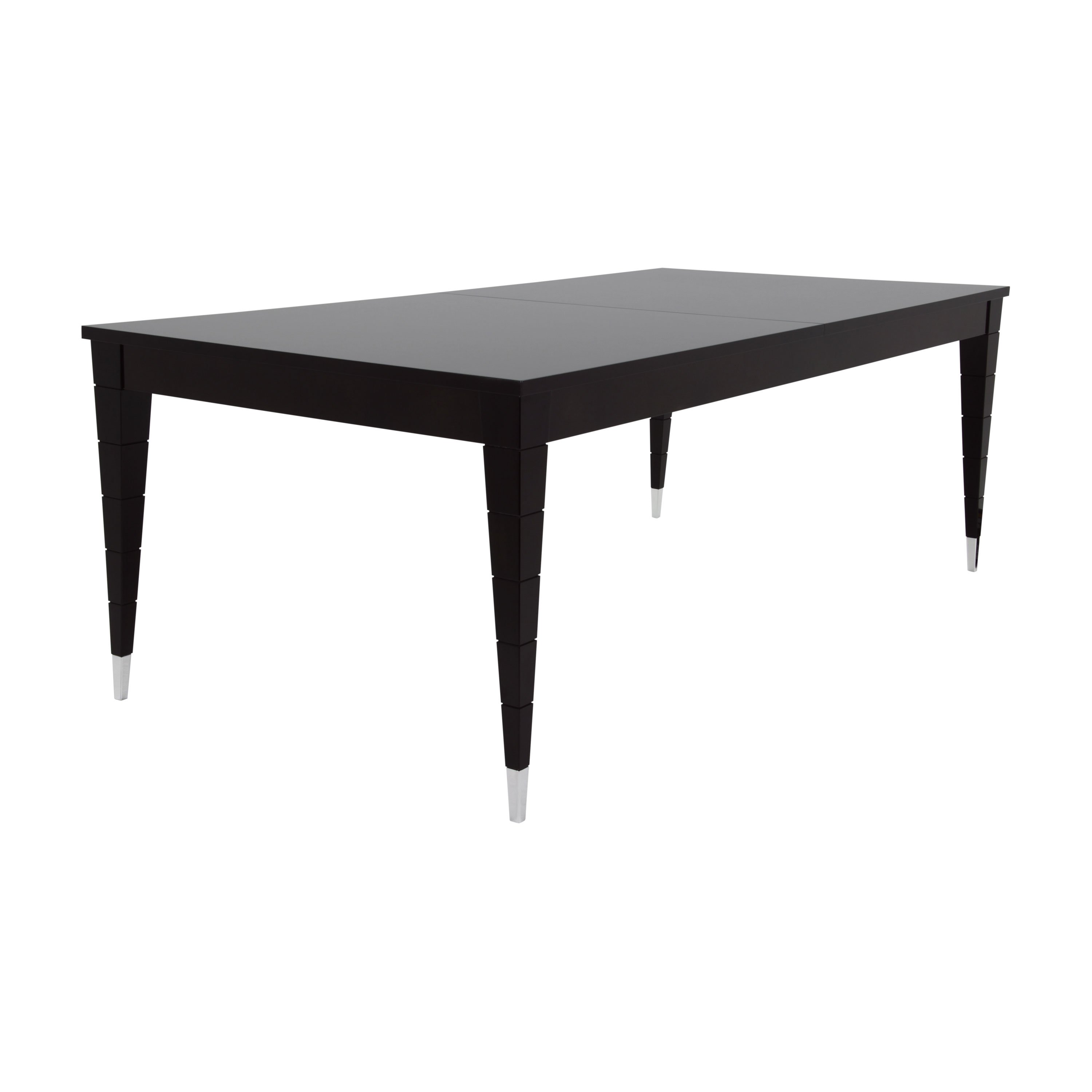Look houten uitschuifbare eettafel