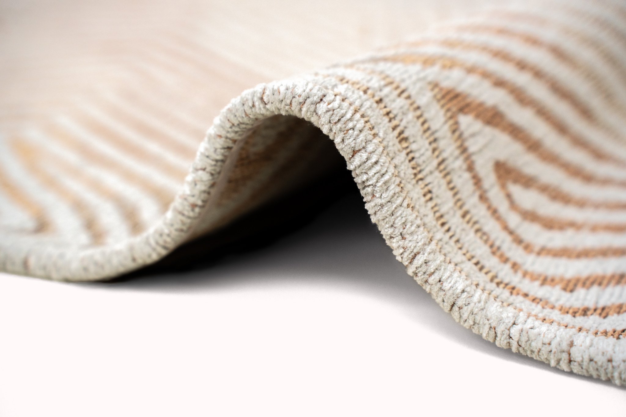 Indian Sand rond vloerkleed | Maat: Ø 140 cm