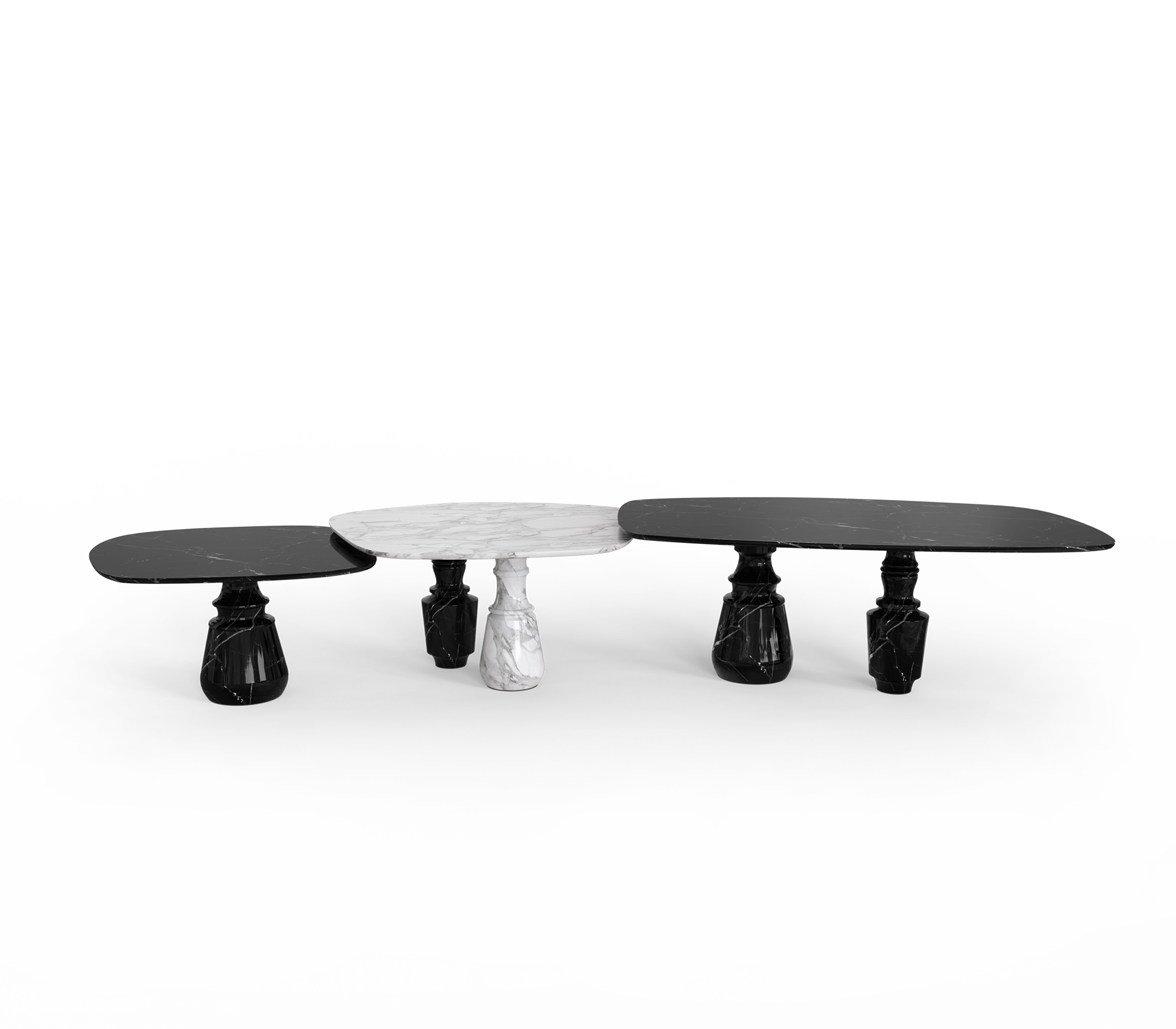 Obsidian II modulaire eettafel