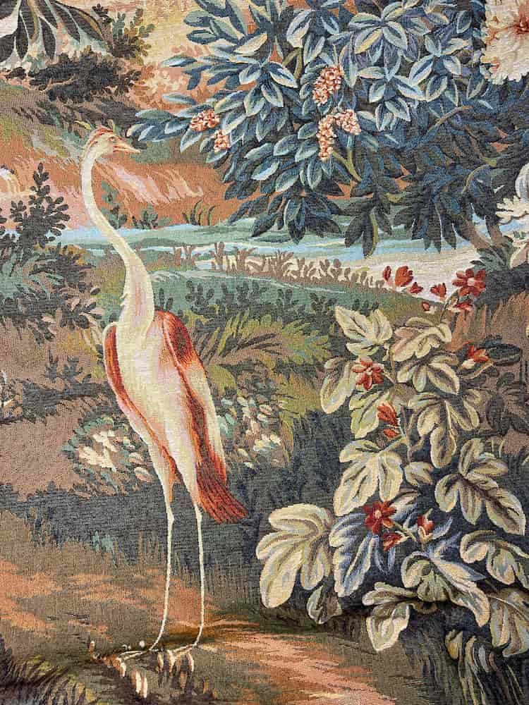 Greenery with Birds wandtapijt