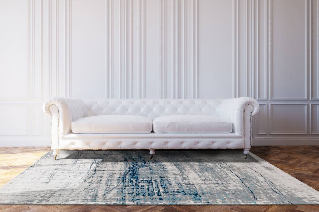 Bronx Azurite tapijt | Maat: 240 × 340 cm