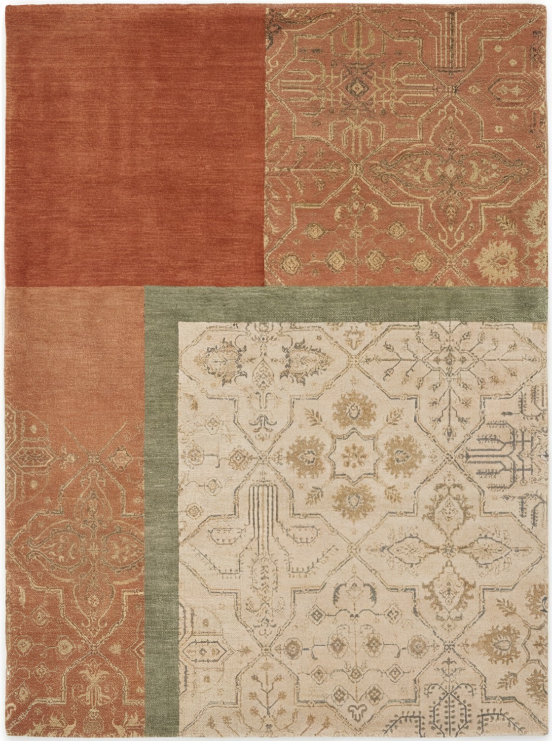 Terra Inlay design vloerkleed