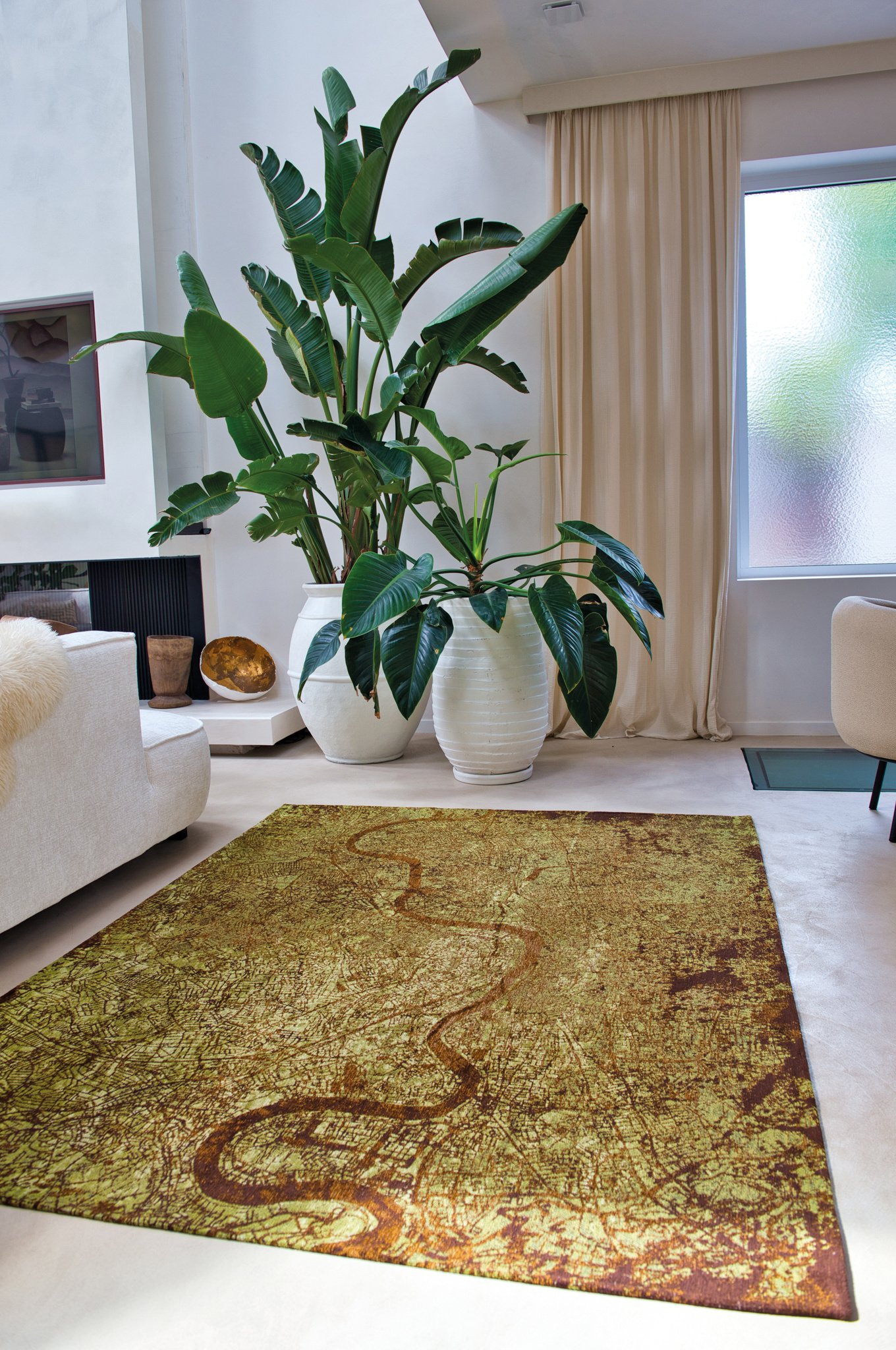 Green Meadows tapijt | Maat: 200 × 280 cm