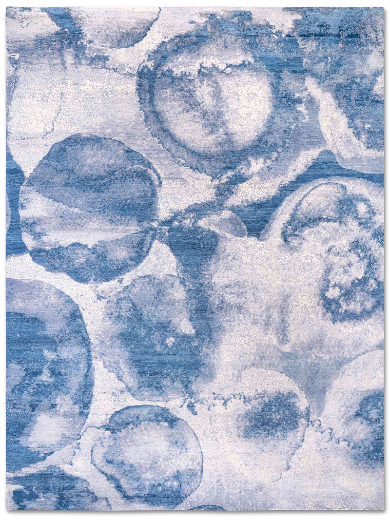 Splash Galileo handgemaakte luxe tapijt | Maat: 122 × 183 cm