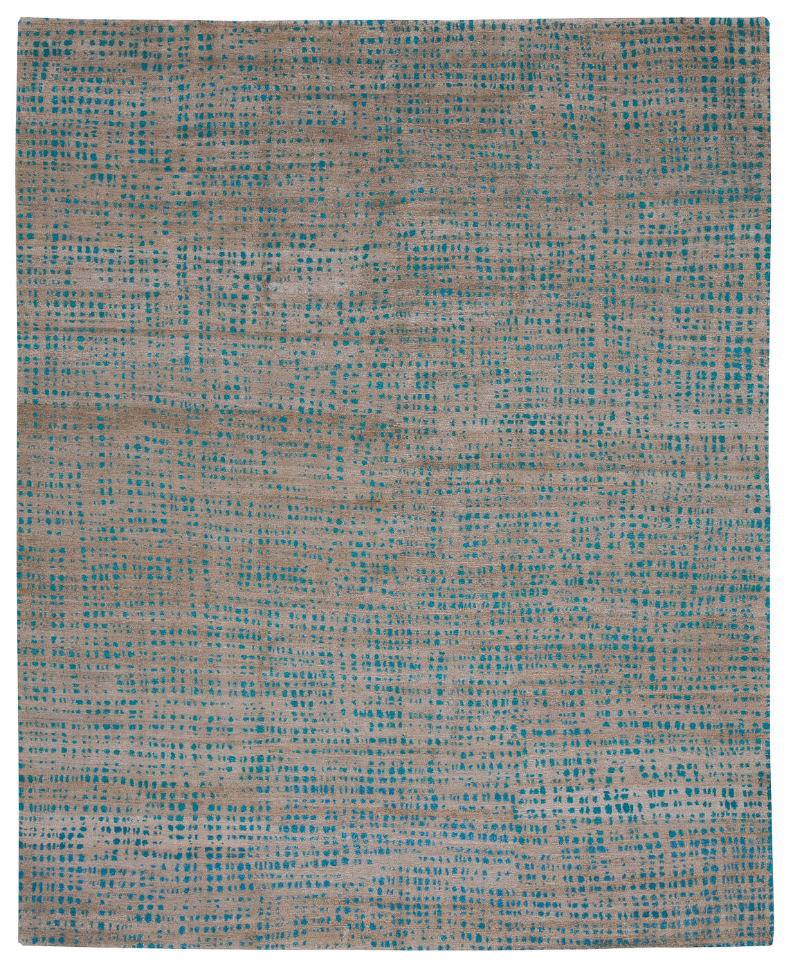 Mauro netwerk blauw vloerkleed