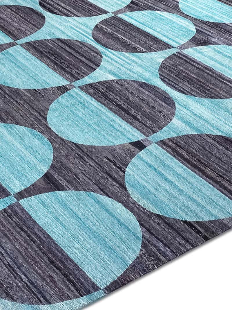Eco handgeknoopt vloerkleed