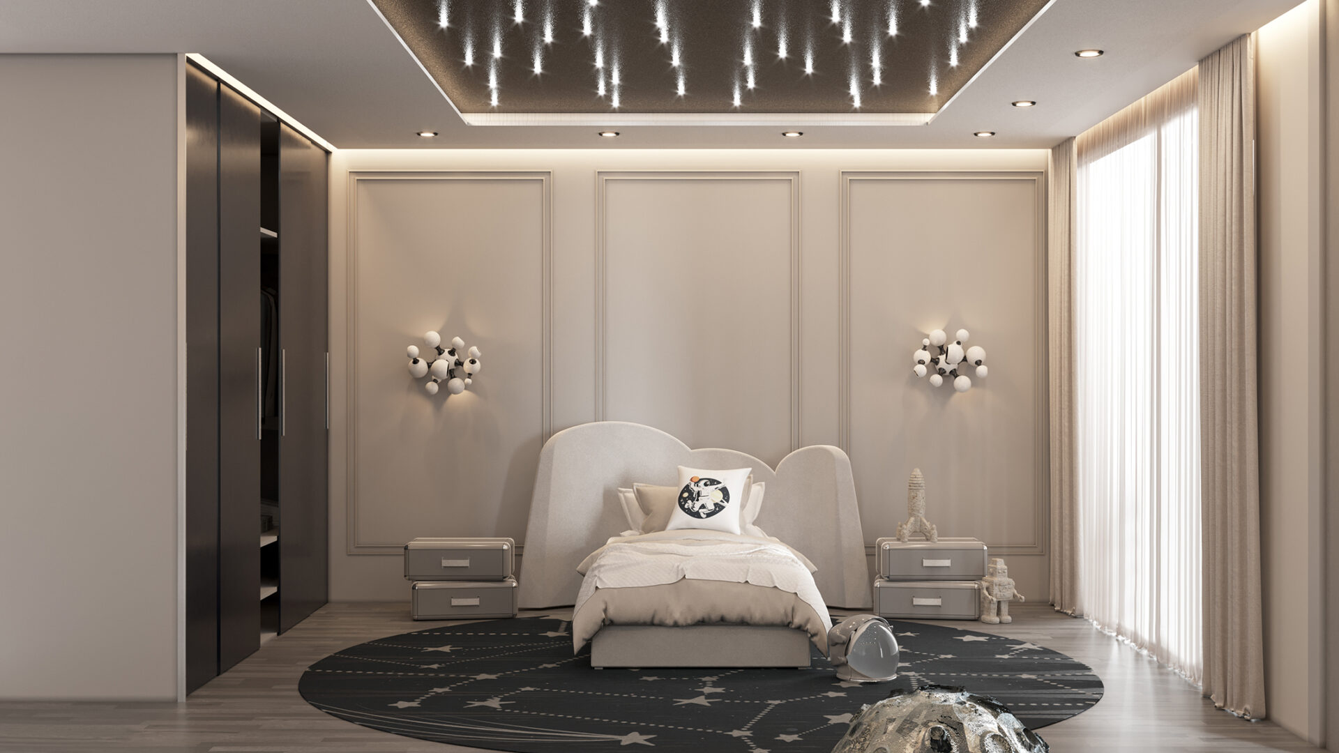 Molecular wandlamp