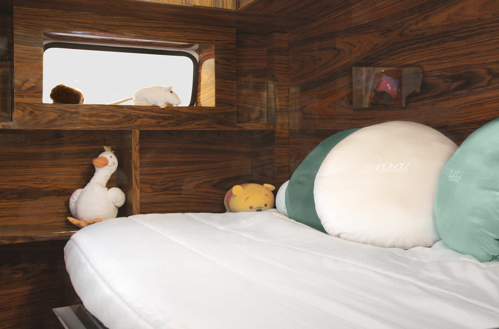 Traveler's Caravan Green slaapkamerset