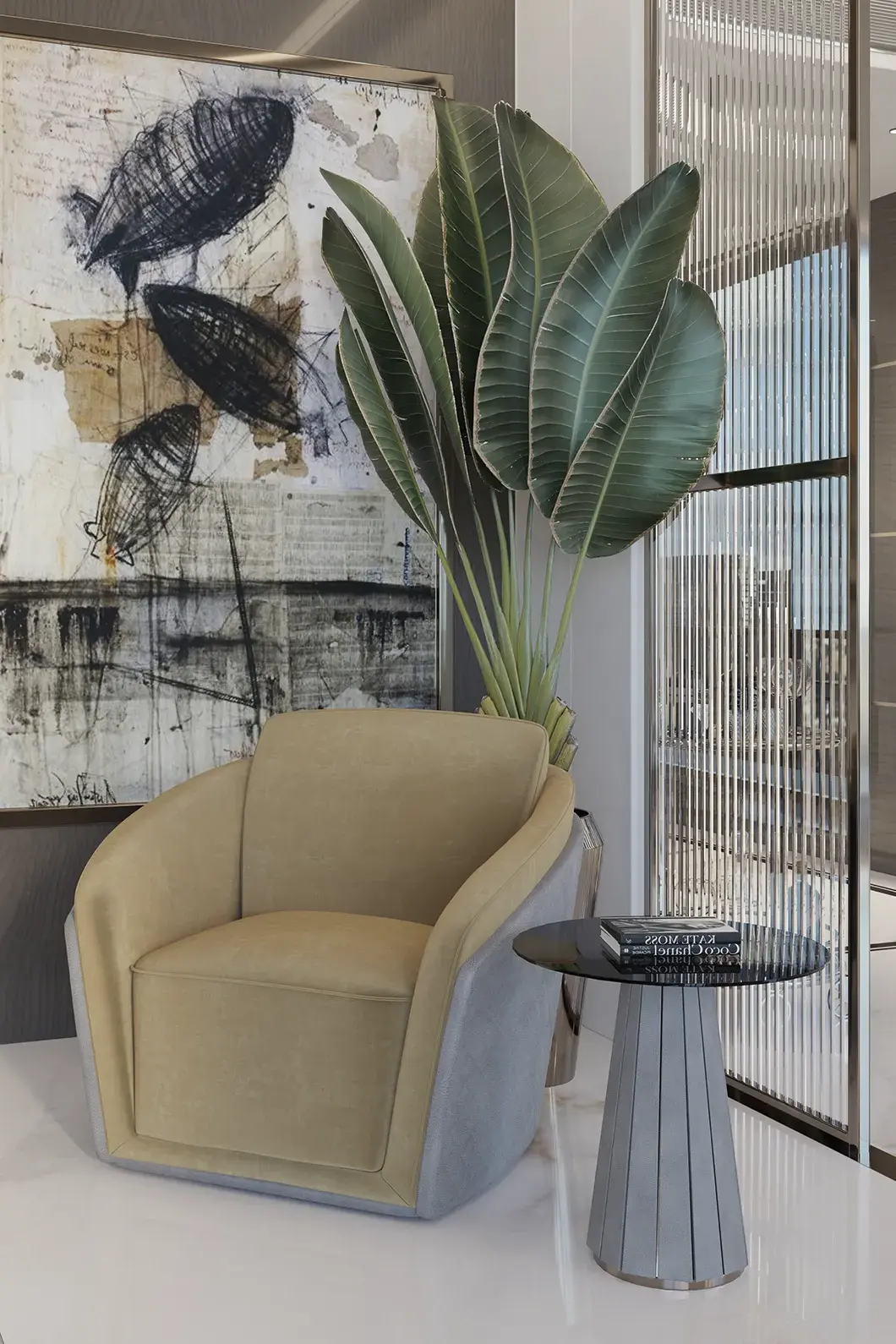 Radiance II bruine bijzettafel