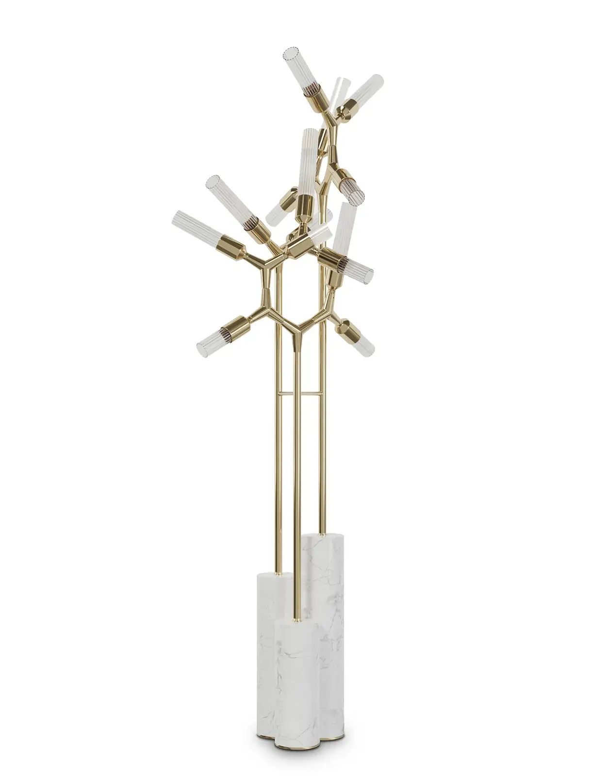 Crystal Edge vloerlamp