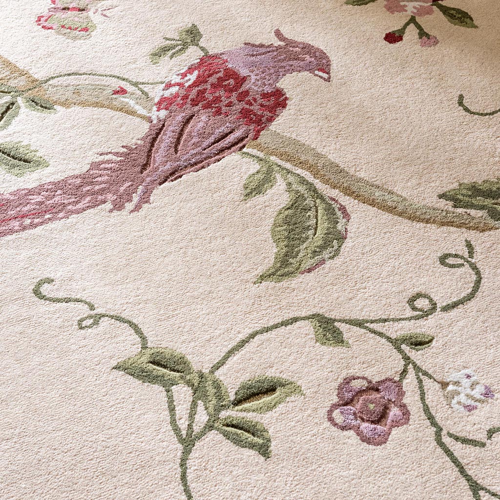 Summer palace cranb/druif tapijt | Maat: 250 × 350 cm