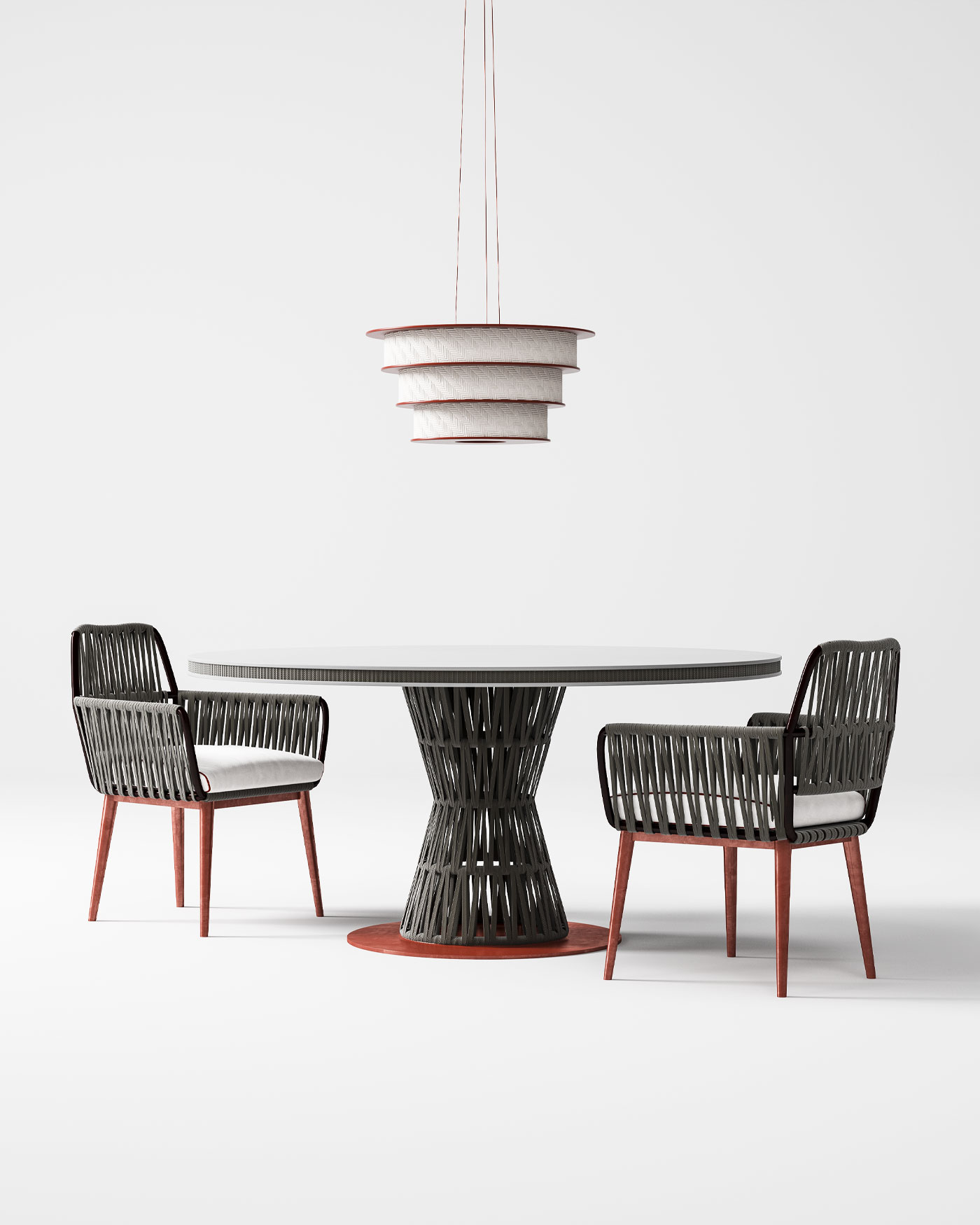 Binnen/buiten eettafel Italy