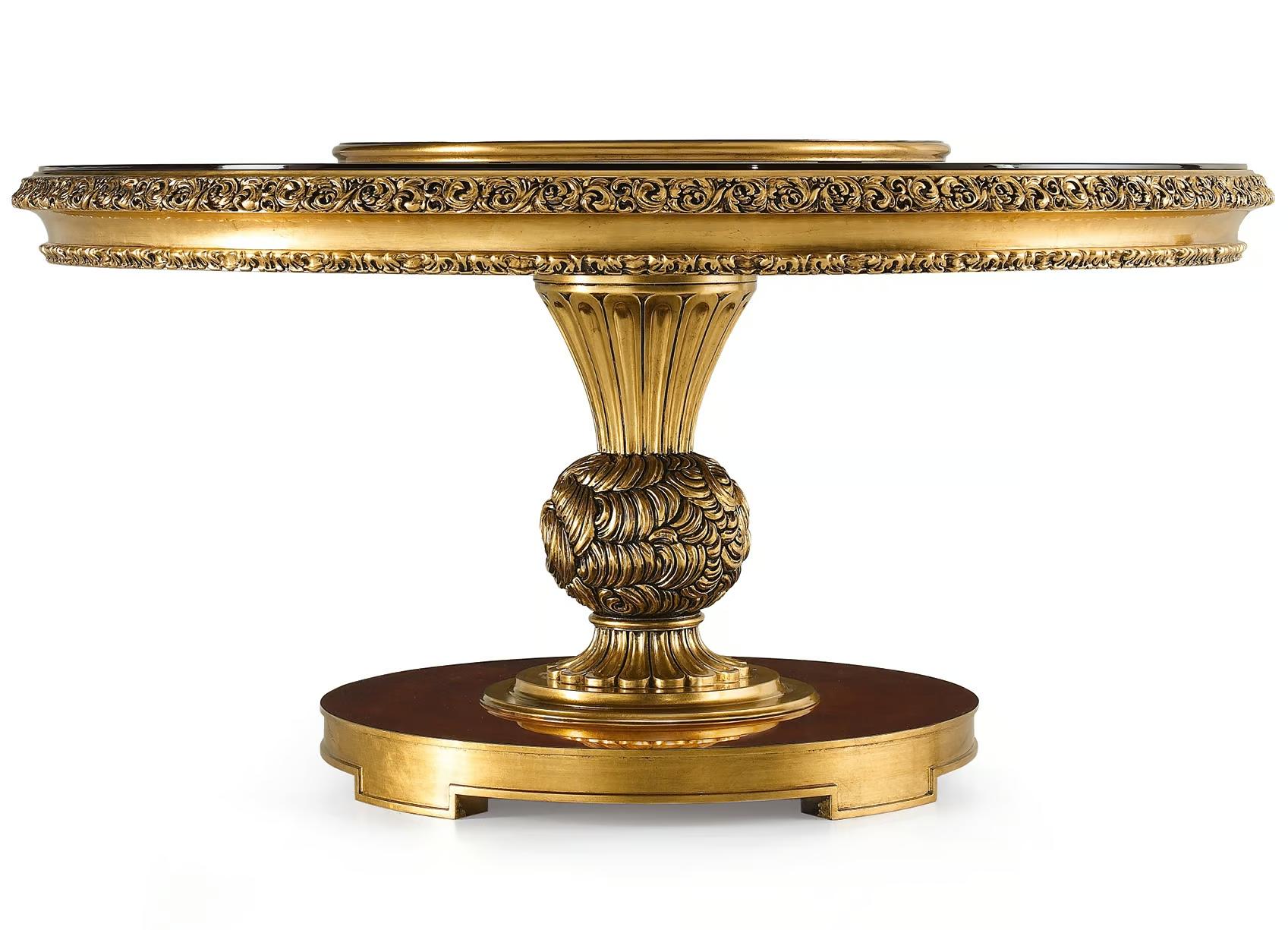 Italiaanse klassieke ronde eettafel