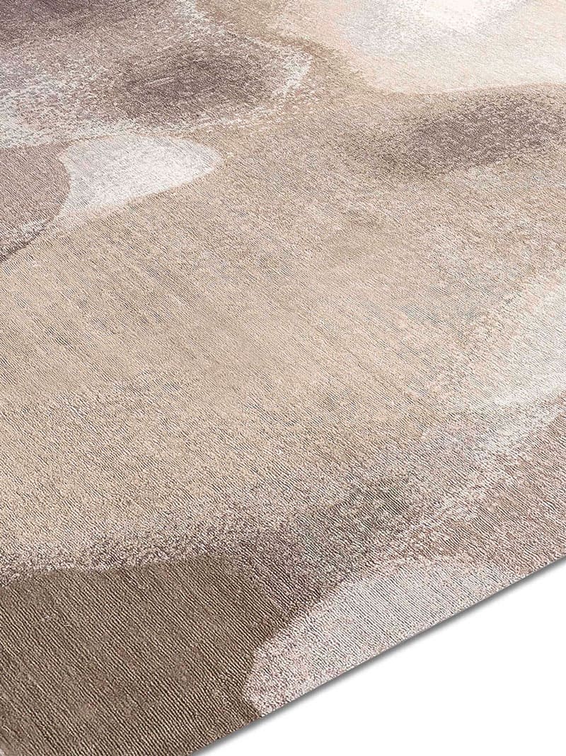 Zand handgemaakte luxe vloerkleed