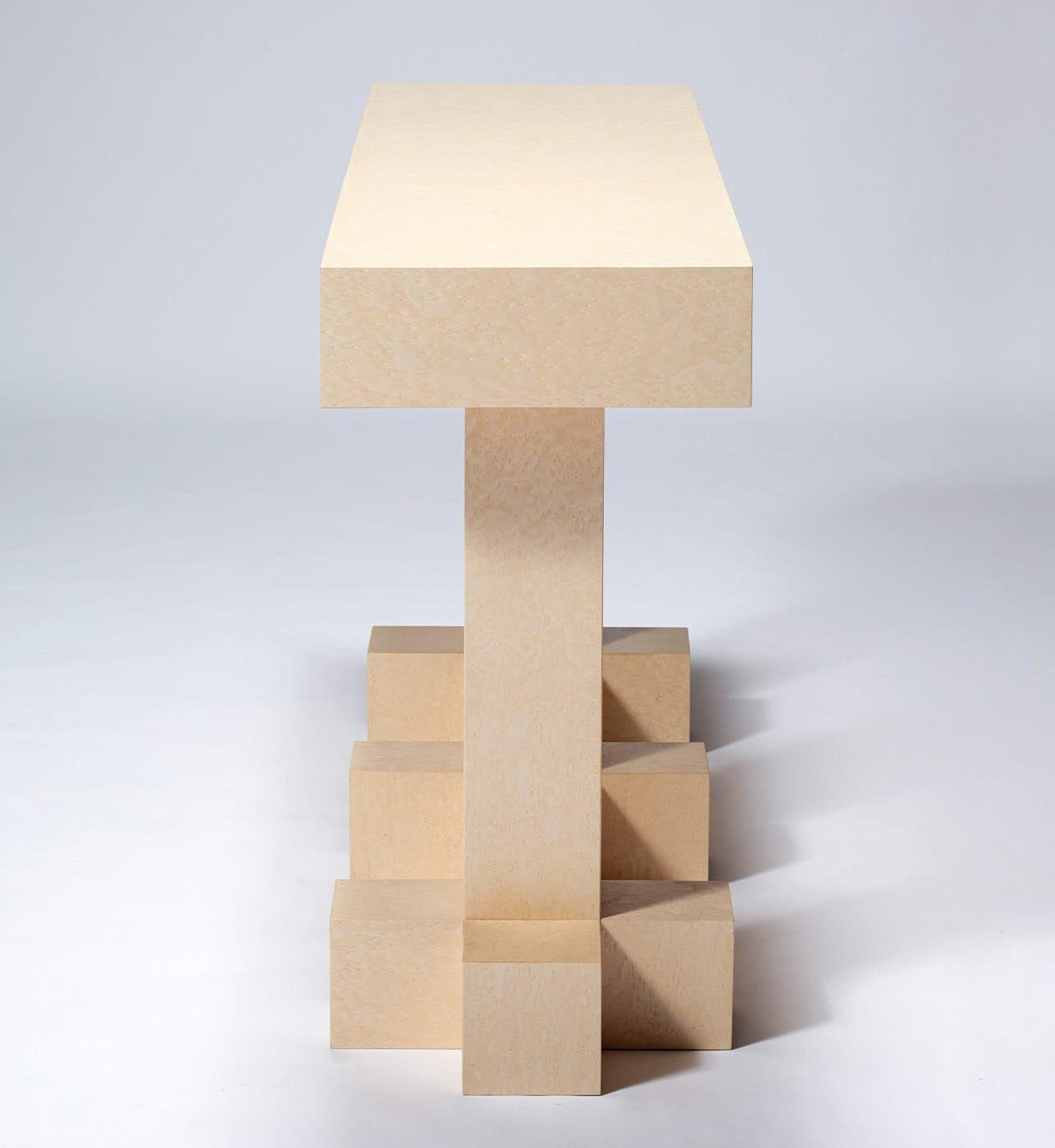 Eigentijdse consoletafel