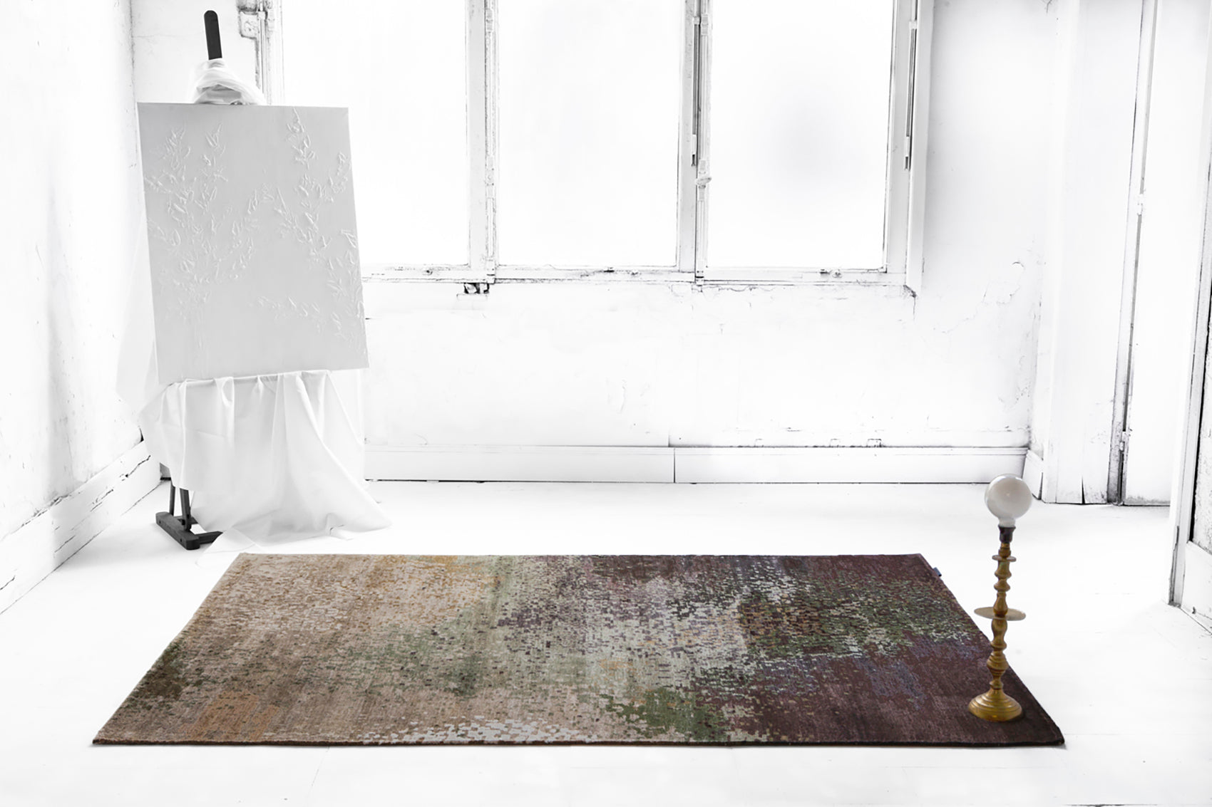 Ecrin Kaki tapijt | Maat: 250 × 350 cm Ecrin Kaki tapijt | Maat: 250 × 350 cm