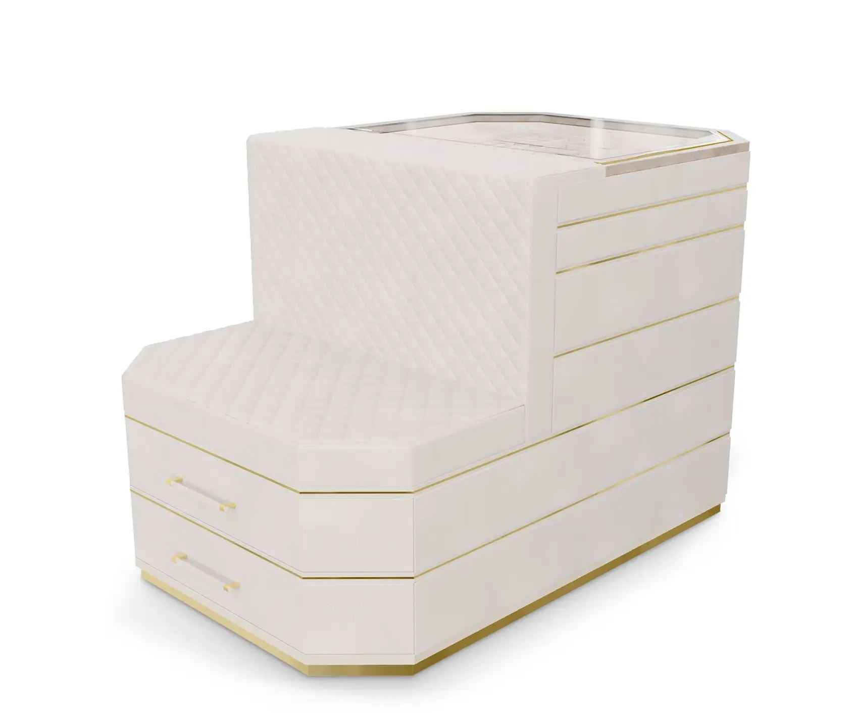 Cadence beige kast eiland