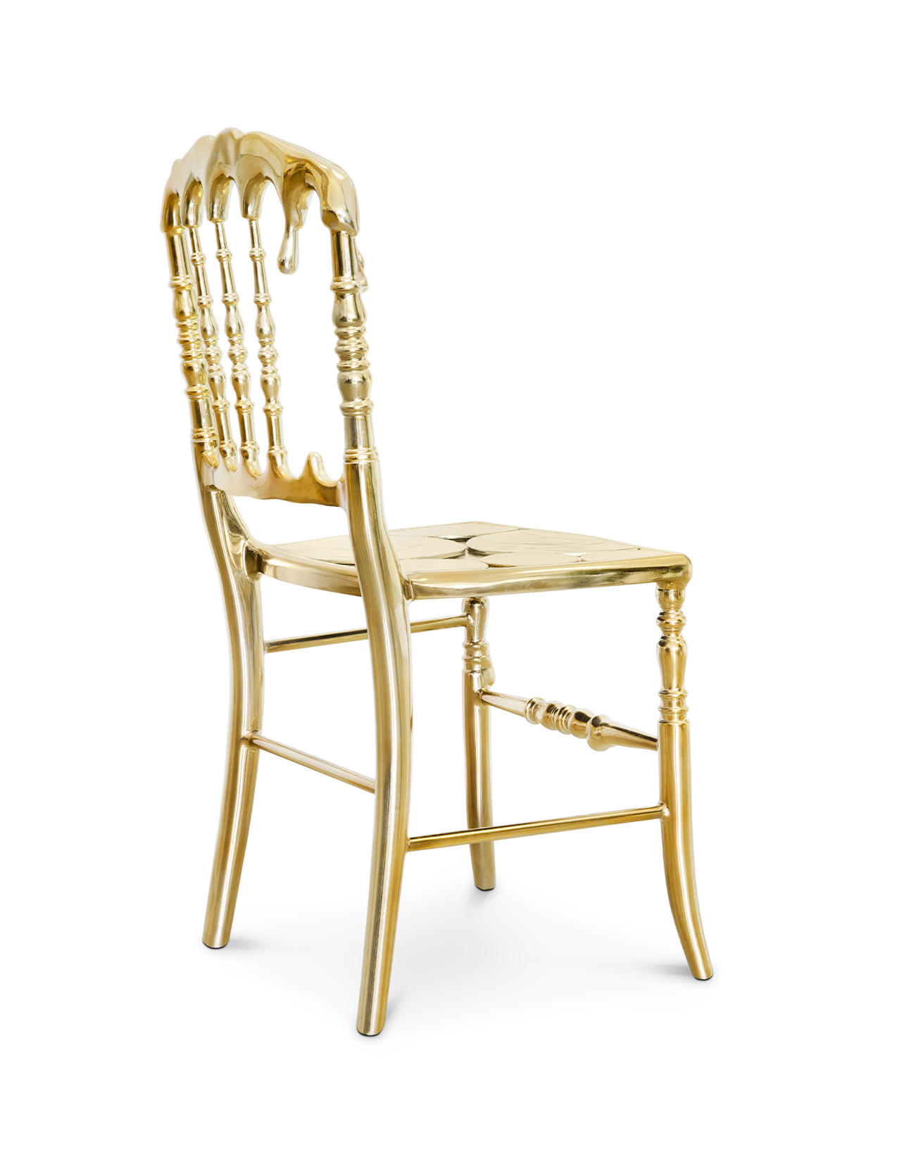 Empyrean gouden accent stoel