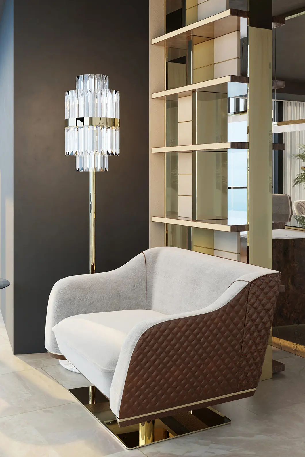 Rogue draaibare eenzitsbank