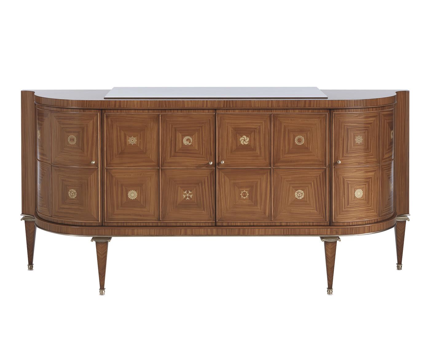 Gebogen Houten Dressoir