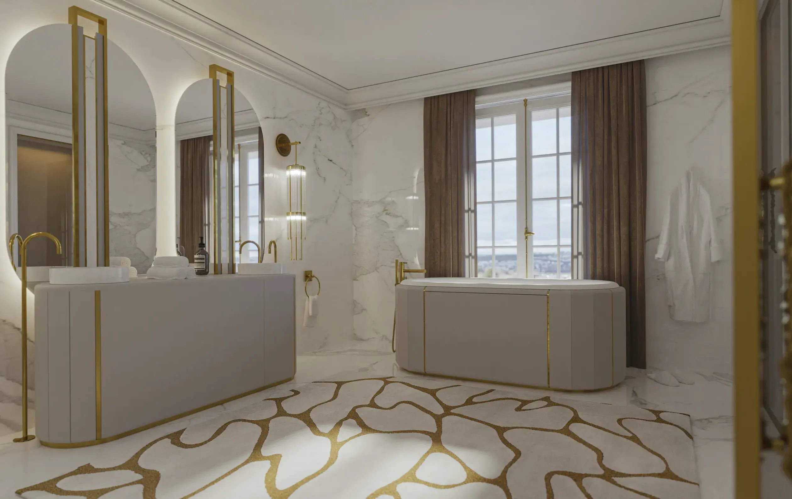 Regal Soak zwarte badkuip - 2