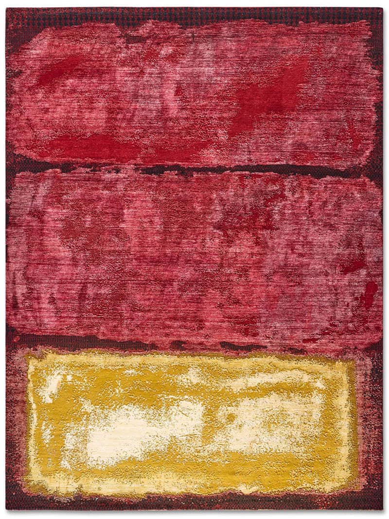 Strawberry Sunset handgeweven tapijt | Maat: 250 × 300 cm
