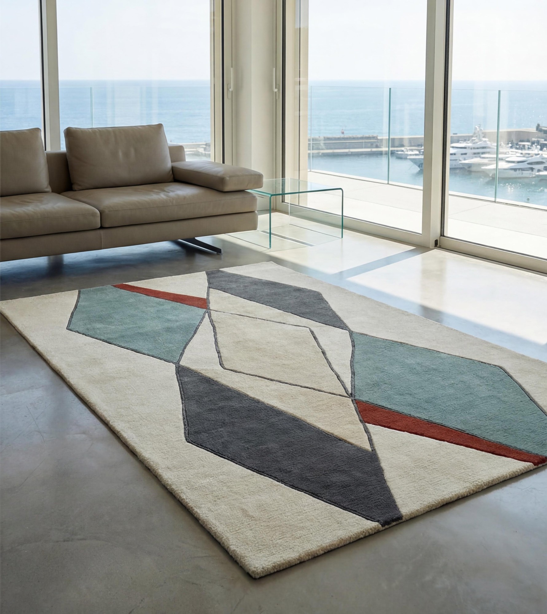 Diamond Passage design vloerkleed | Maat: 200 × 300 cm