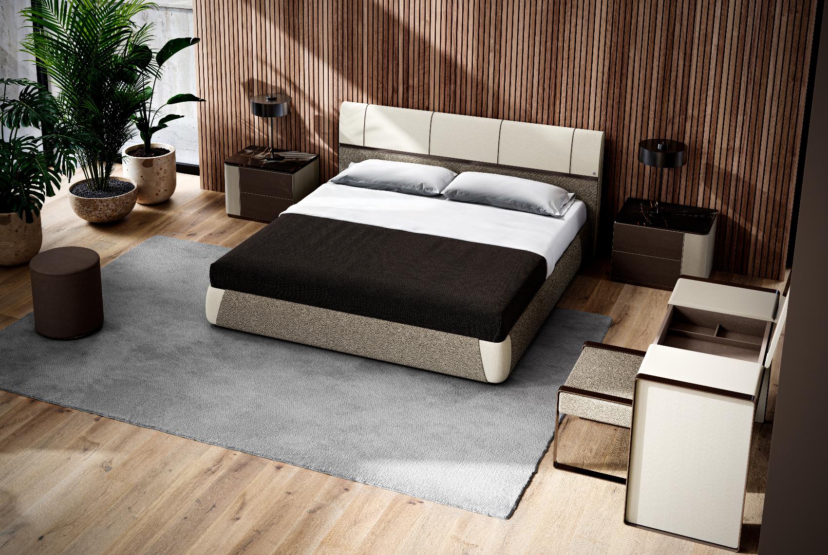 Dorian bed met hoofdeinde
