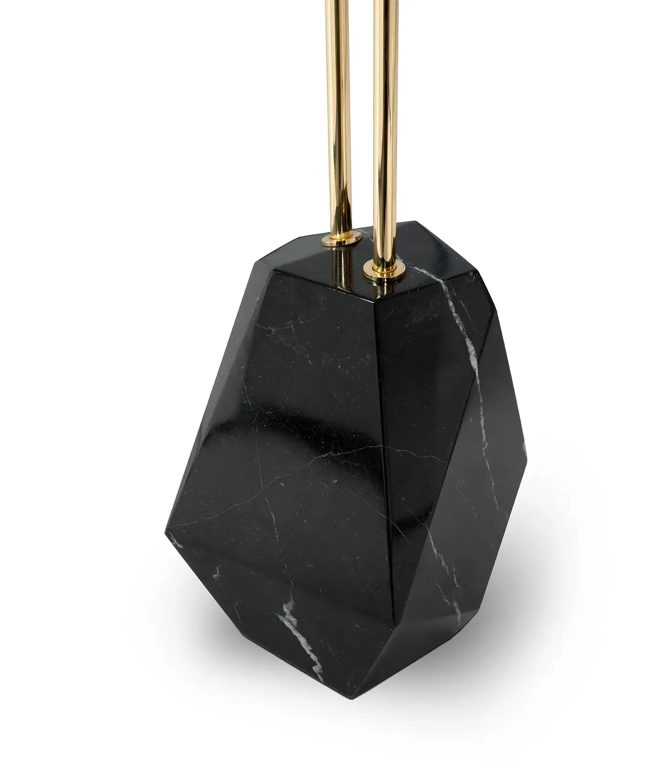 Brilliance zwarte handdoekrek