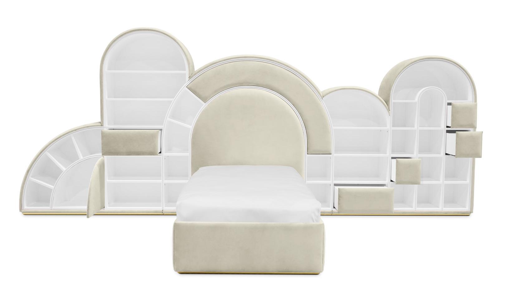 Bubblegum Marshmallow crème kinderbed