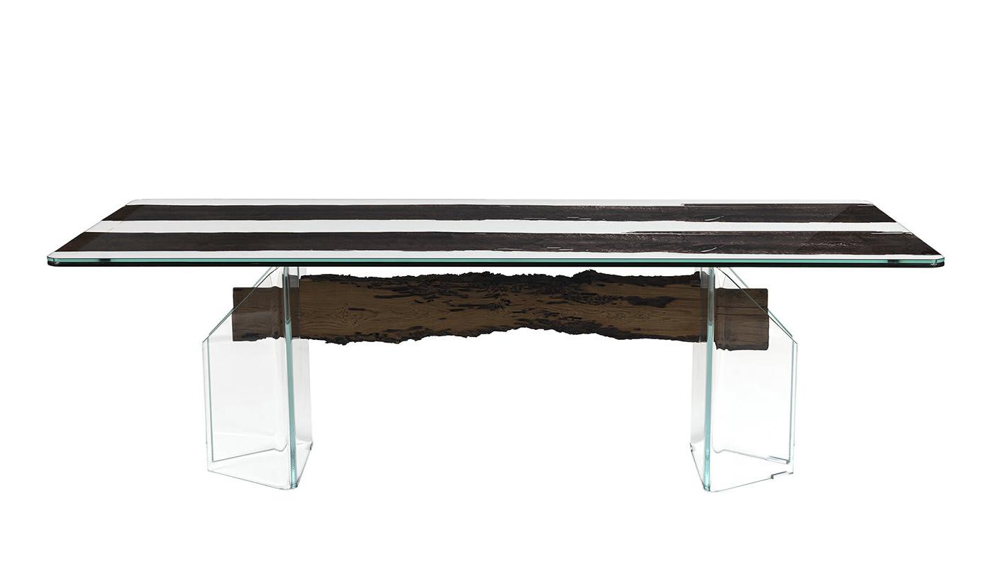 Venezia zwarte eettafel
