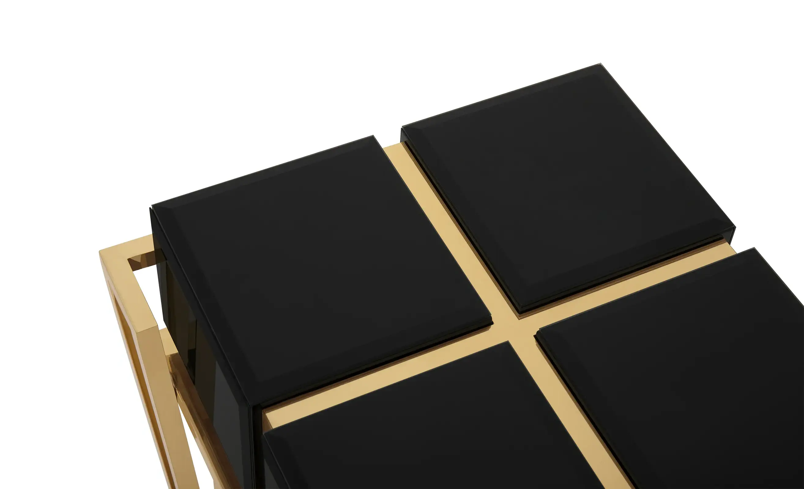 Obsidian bijzettafel