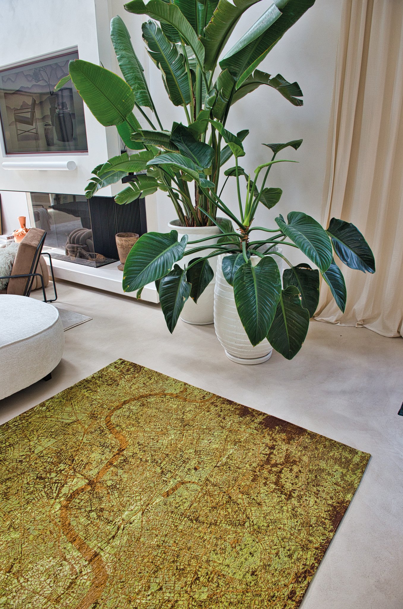 Green Meadows tapijt | Maat: 200 × 280 cm