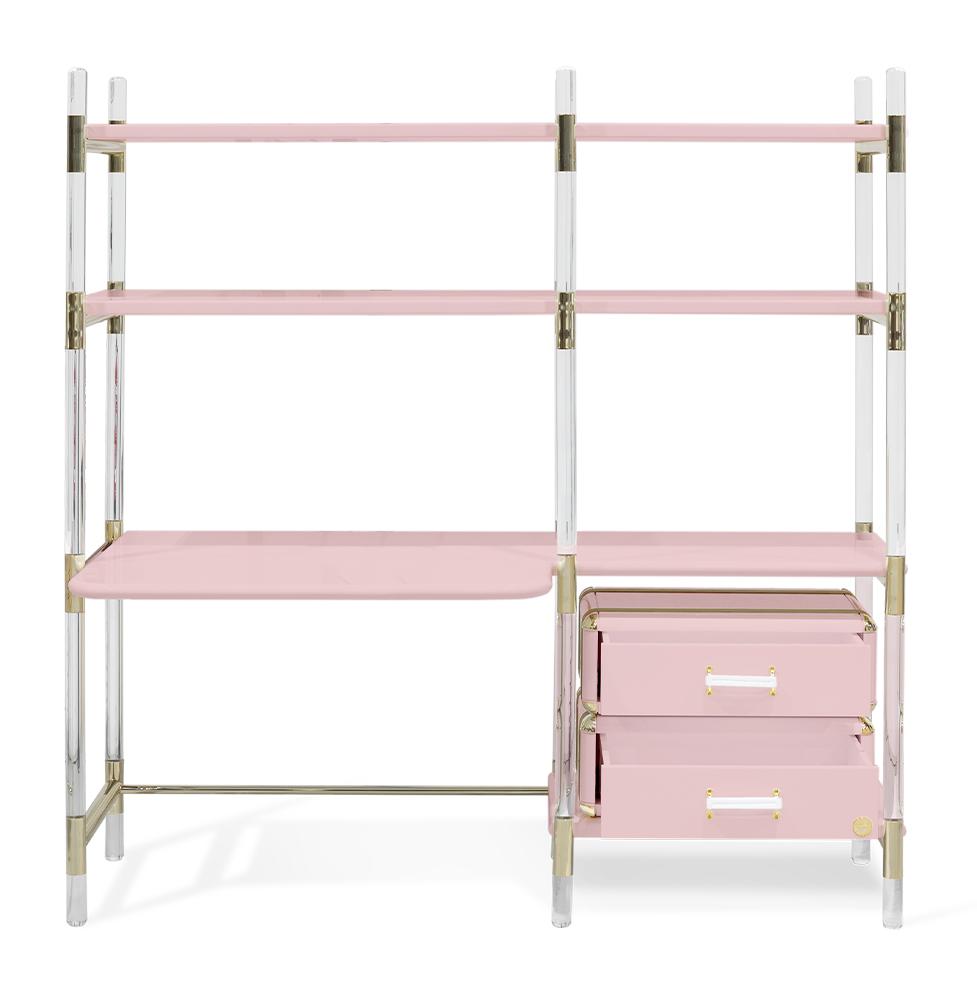 Jigsaw Puzzle roze kinderboekenkast