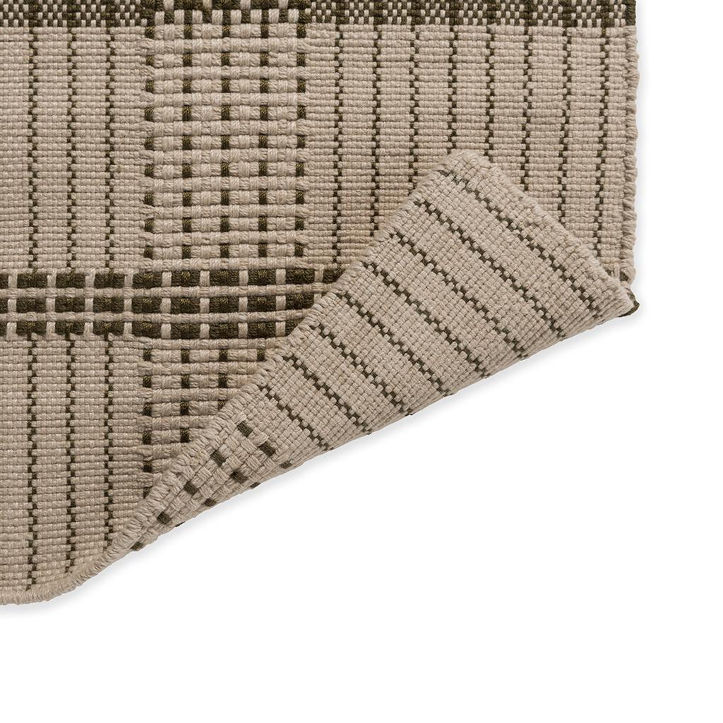 Zona olijf steek outdoor tapijt | Maat: 160 × 230 cm