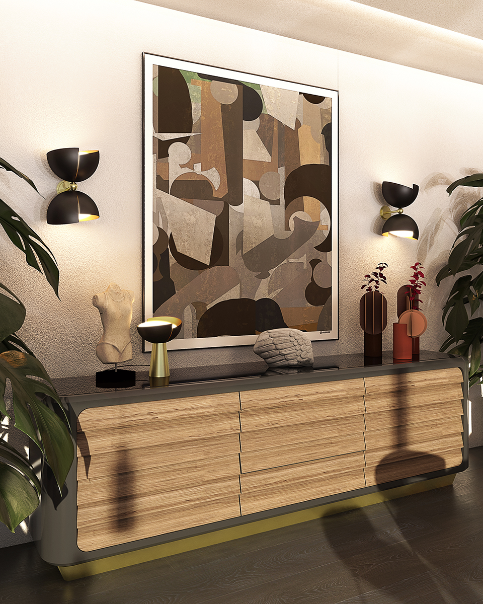 Illusion wandlamp