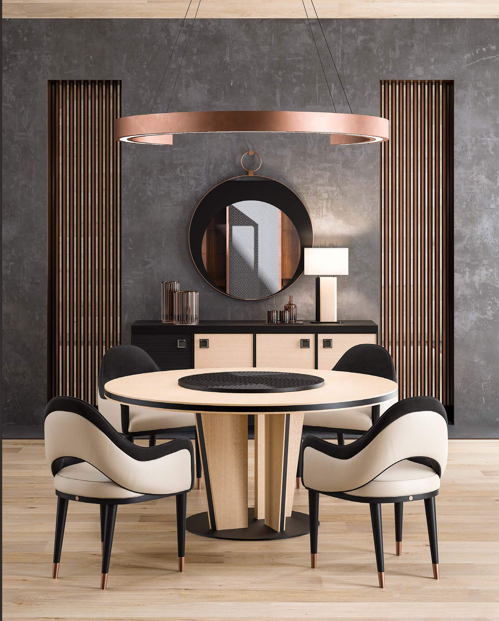 Stoel met armleuningen