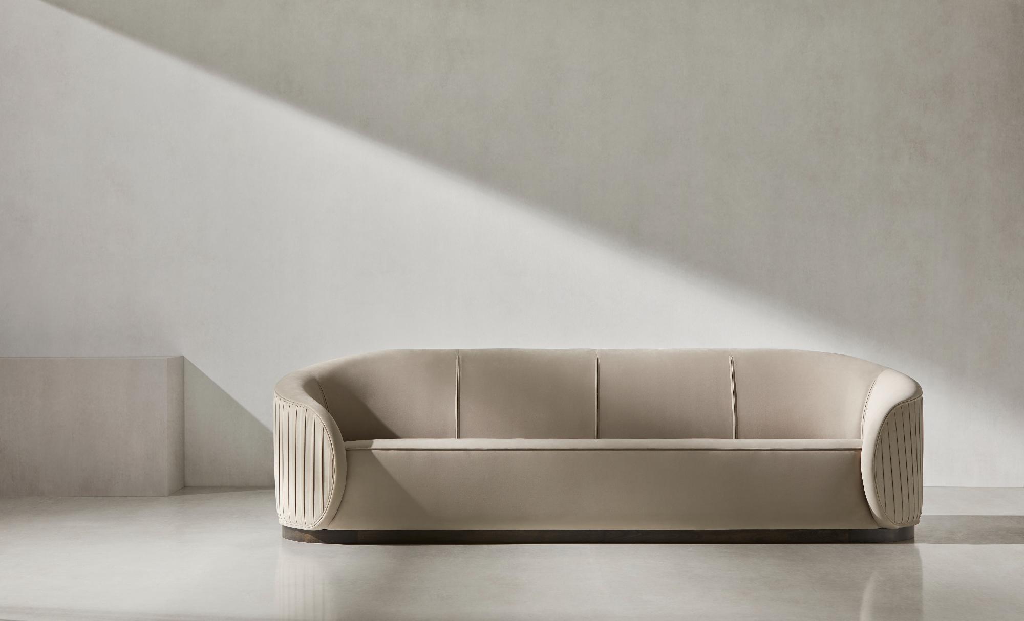 Abano beige grote bank
