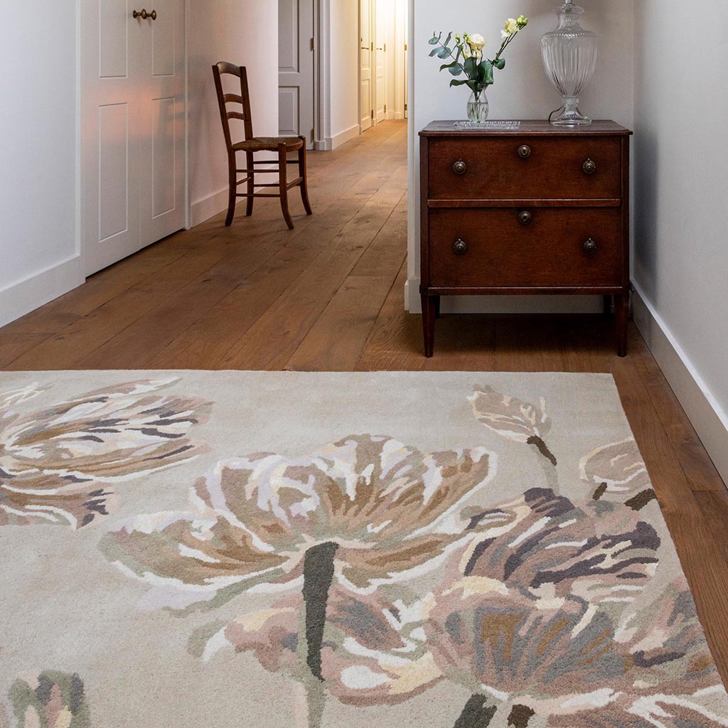 Gosford natura/salie groen tapijt | Maat: 170 × 240 cm