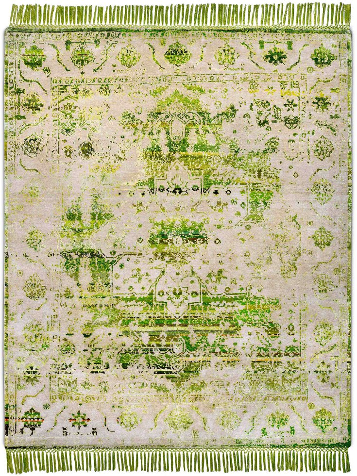 Eco Green luxe tapijt | Maat: 305 × 427 cm