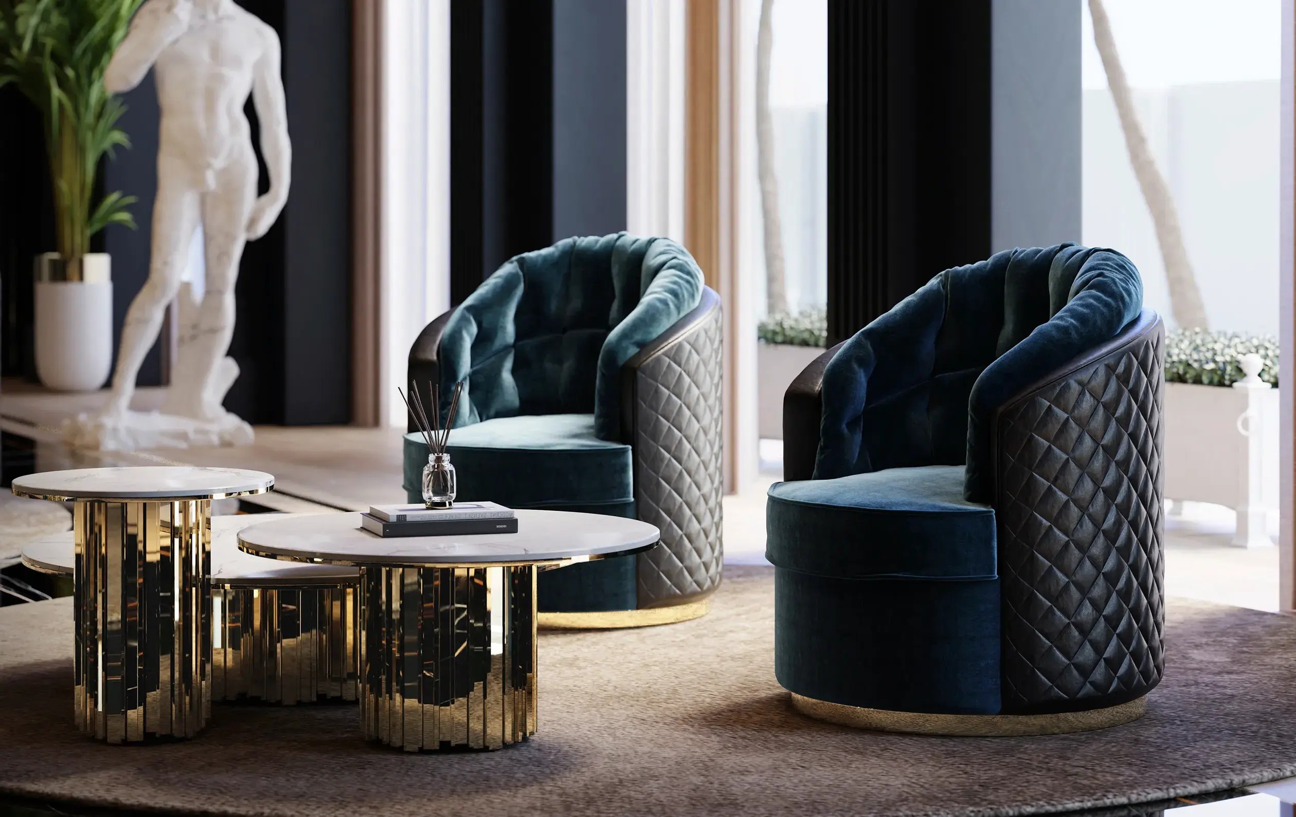 Imperial trio salontafel - 10