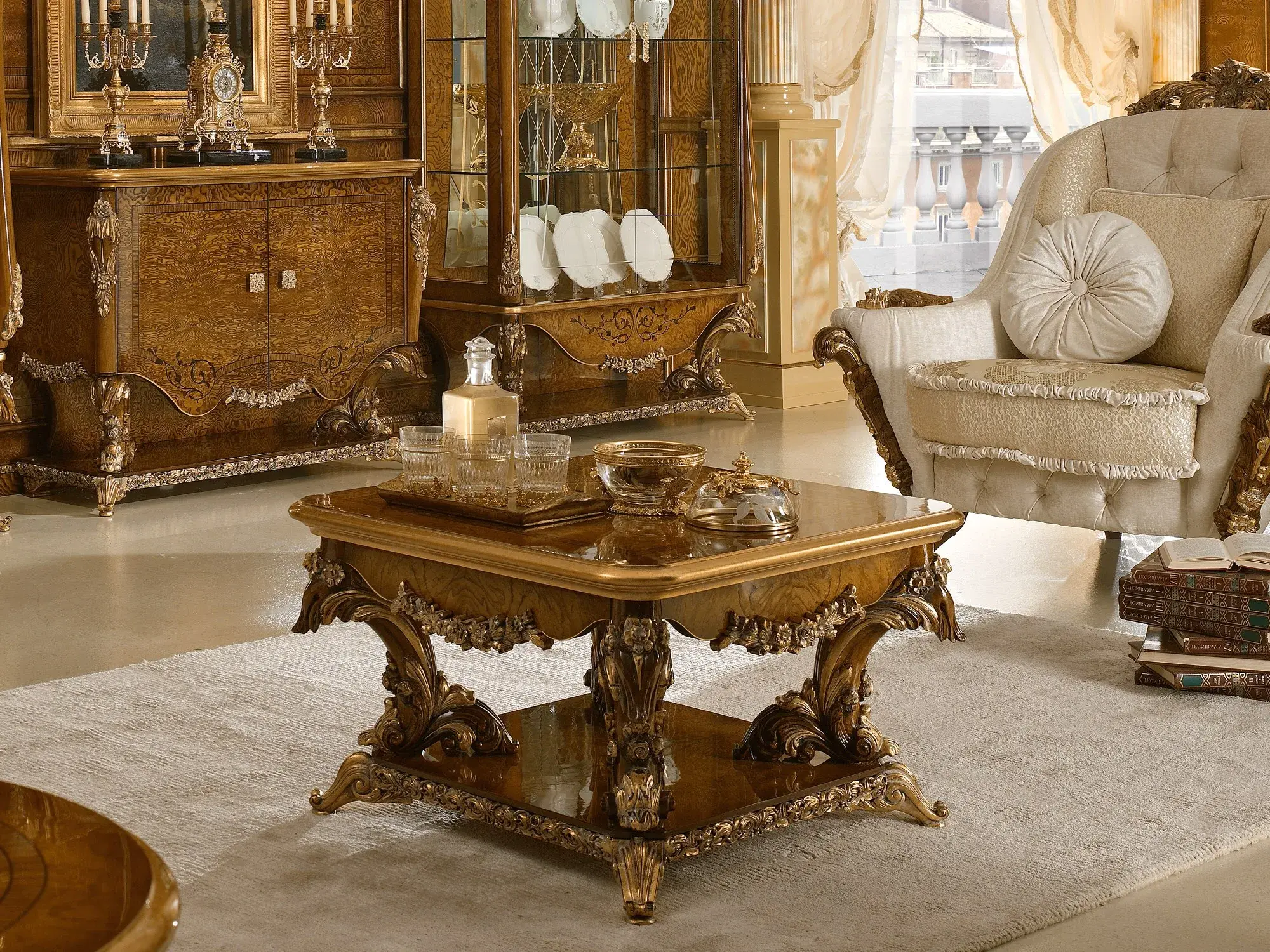 Dolcevita vierkante salontafel